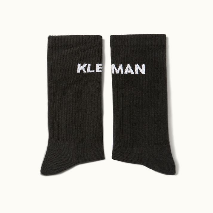 Kleman Chaussettes Coton Noir
