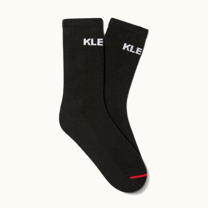 kleman Chaussettes coton noir