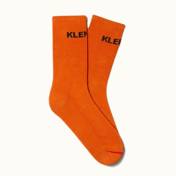 kleman Chaussettes coton orange
