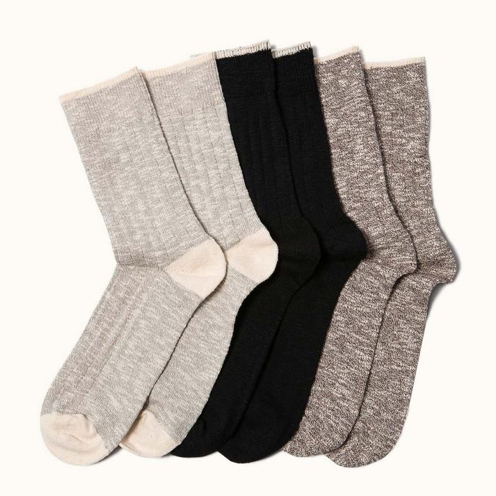 kleman Chaussettes OEKO-TEX coton beige