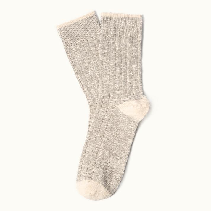 kleman Chaussettes OEKO-TEX coton gris