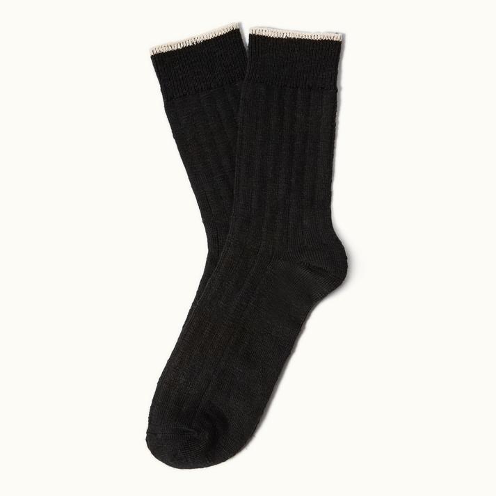 kleman Chaussettes OEKO-TEX coton noir