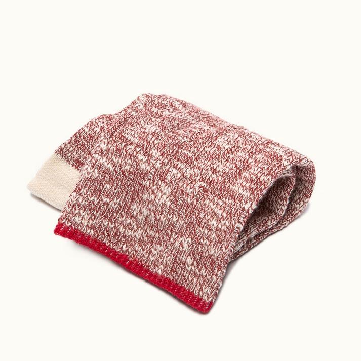 Kleman Chaussettes OEKO-TEX Coton Rouge