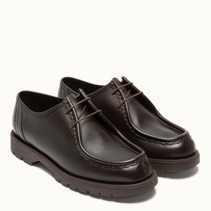 Kleman Chaussures Homme Grande Taille Cuir Marron
