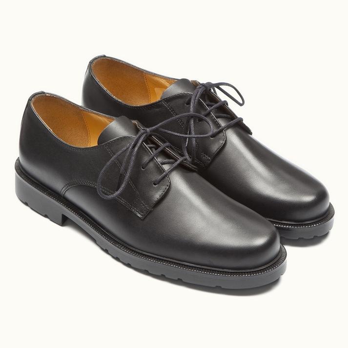 Kleman Derbies Cuir Noir