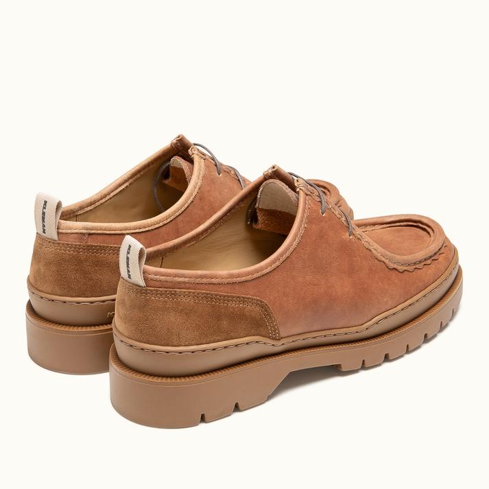 Kleman Derbies Cuir Semelle Crantée