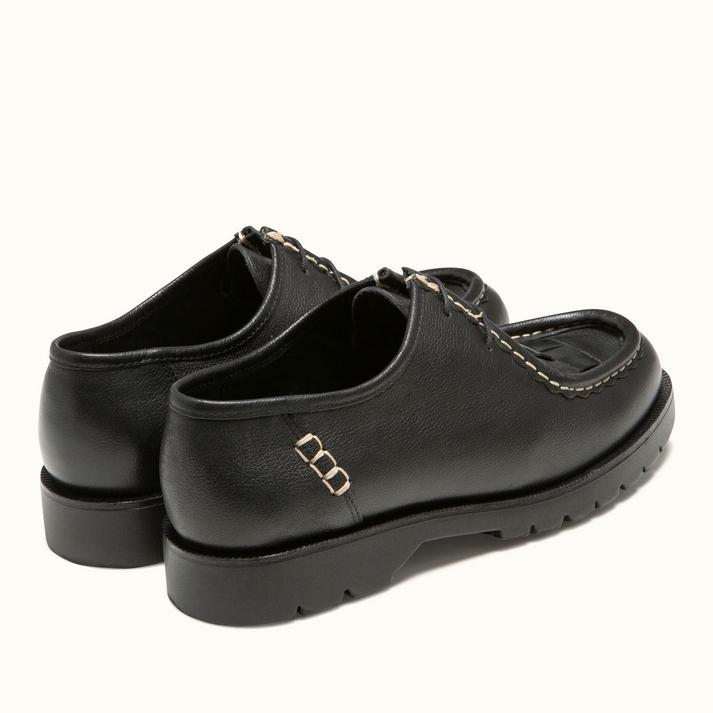 Kleman Derbies éco-responsables Cuir Noir