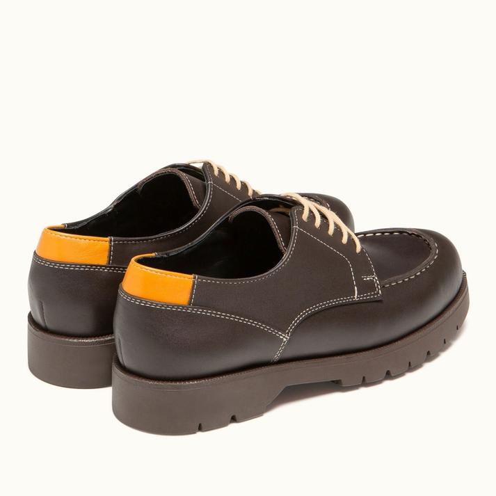Kleman Derbies Made In France Chataigne-orange