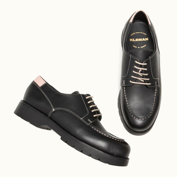 Kleman Derbies Made In France Noir-rose