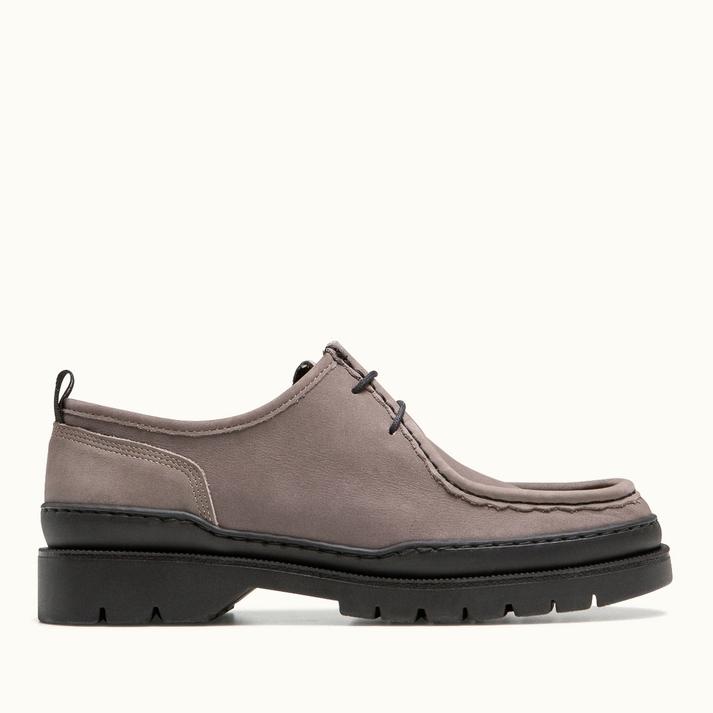 kleman Derbies nubuck taupe