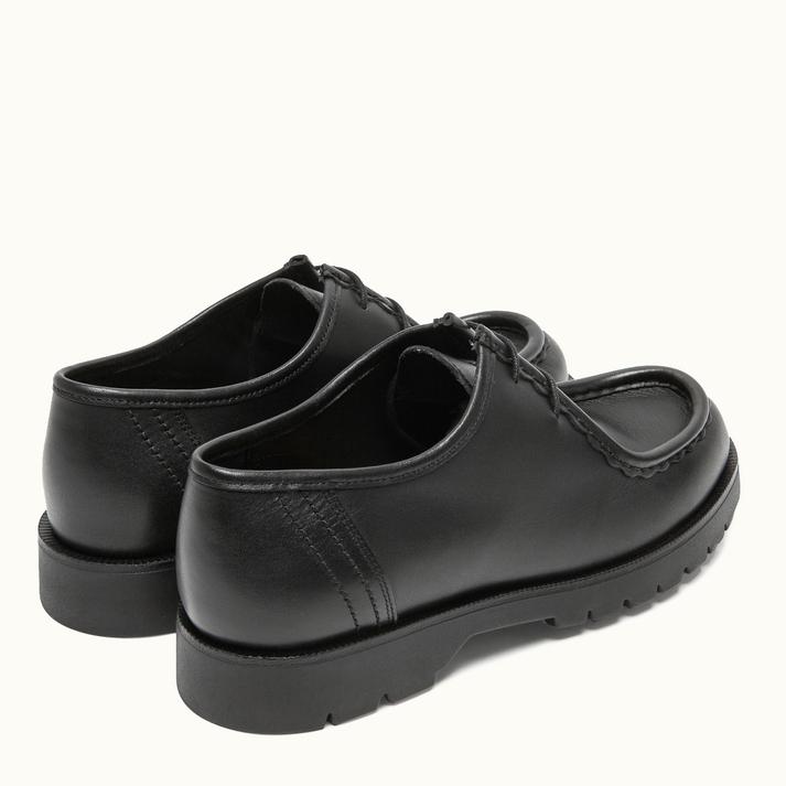 Kleman Derbies Semelle Crantée Cuir Noir