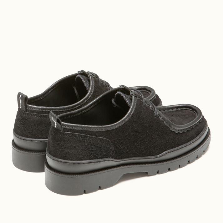 Kleman Derbies Semelle Crantée Cuir Noir