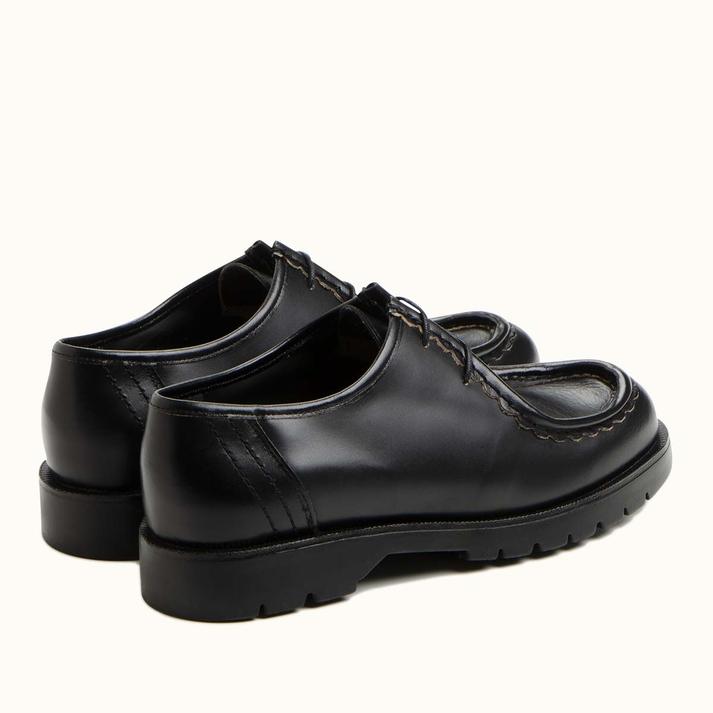 Kleman Derbies Semelle Crantée Cuir Noir