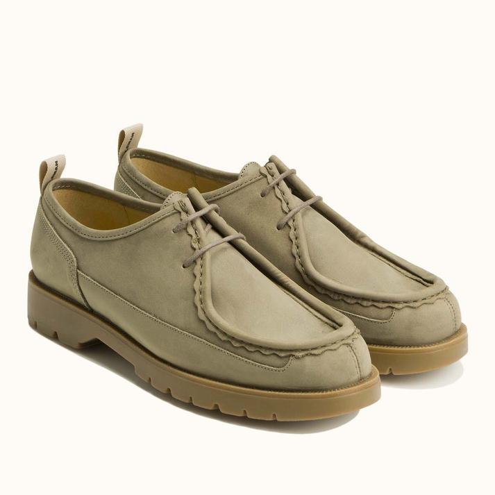 Kleman Derbies Semelle Crantée Cuir Nubuck