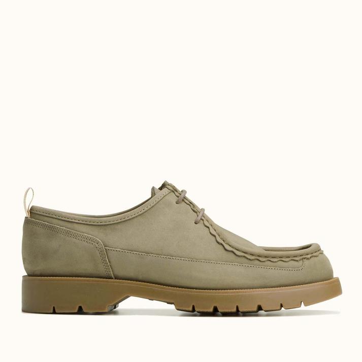 kleman Derbies semelle crantée cuir nubuck