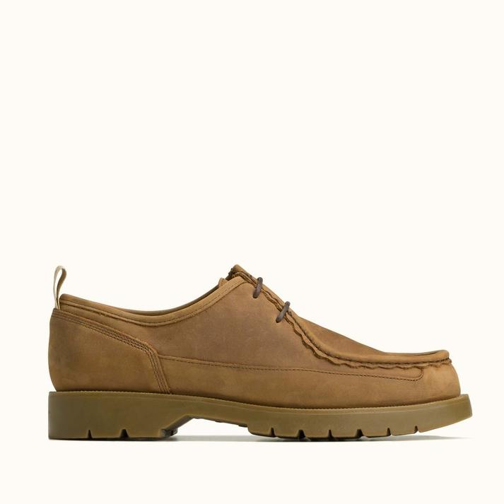 kleman Derbies semelle crantée cuir nubuck