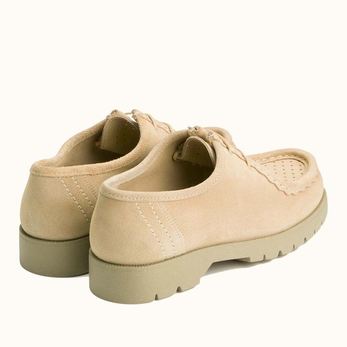 Kleman Derbies Semelle Crantée Cuir Velours