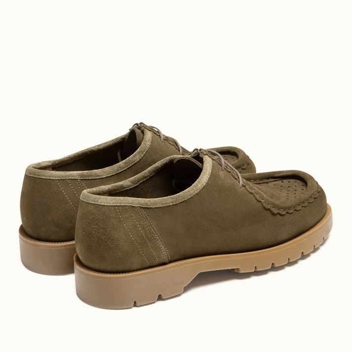 Kleman Derbies Semelle Crantée Cuir Velours