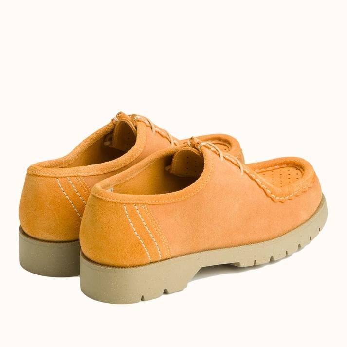 Kleman Derbies Semelle Crantée Cuir Velours