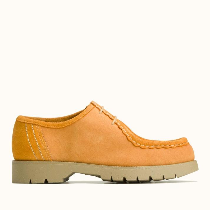 kleman Derbies semelle crantée cuir velours