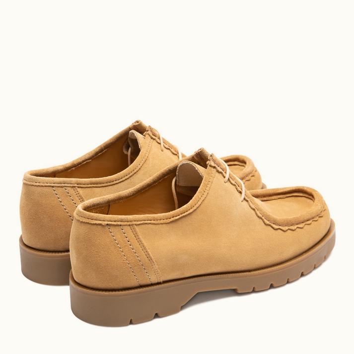 Kleman Derbies Semelle Crantée Cuir Velours Lion