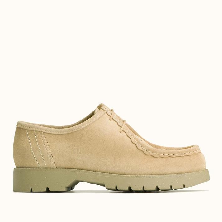 kleman Derbies semelle crantée cuir velours