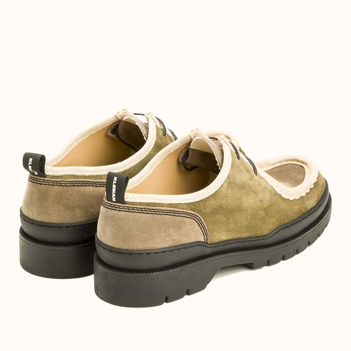 Kleman Derbies Velours Semelle Crantée