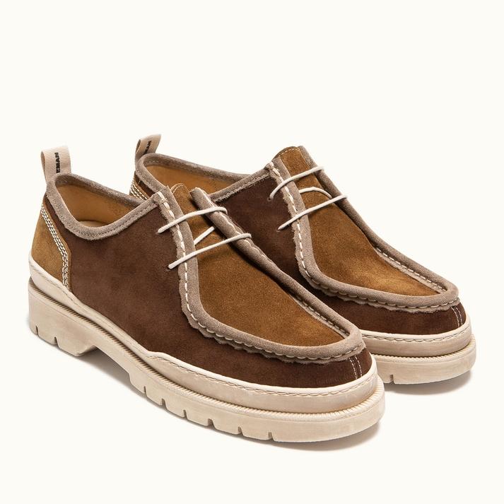 Kleman Derbies Velours Semelle Crantée