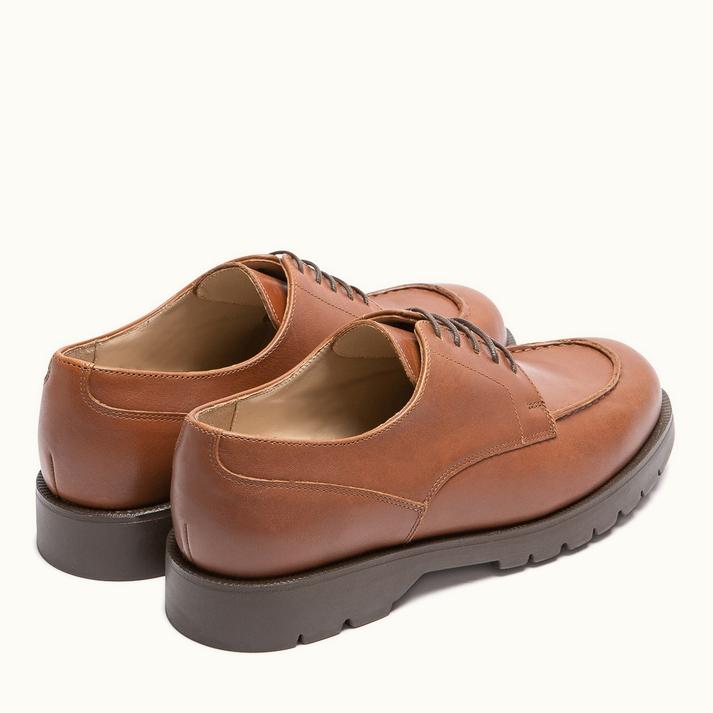 Kleman Derby Golf Cognac à Semelle Crantée