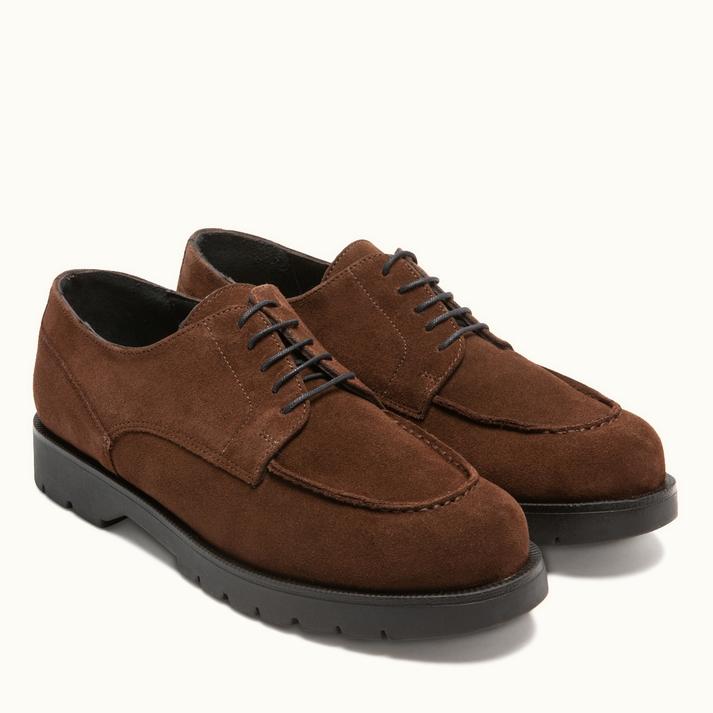 Kleman Derby Golf Croûte Velours Marron Chocolat