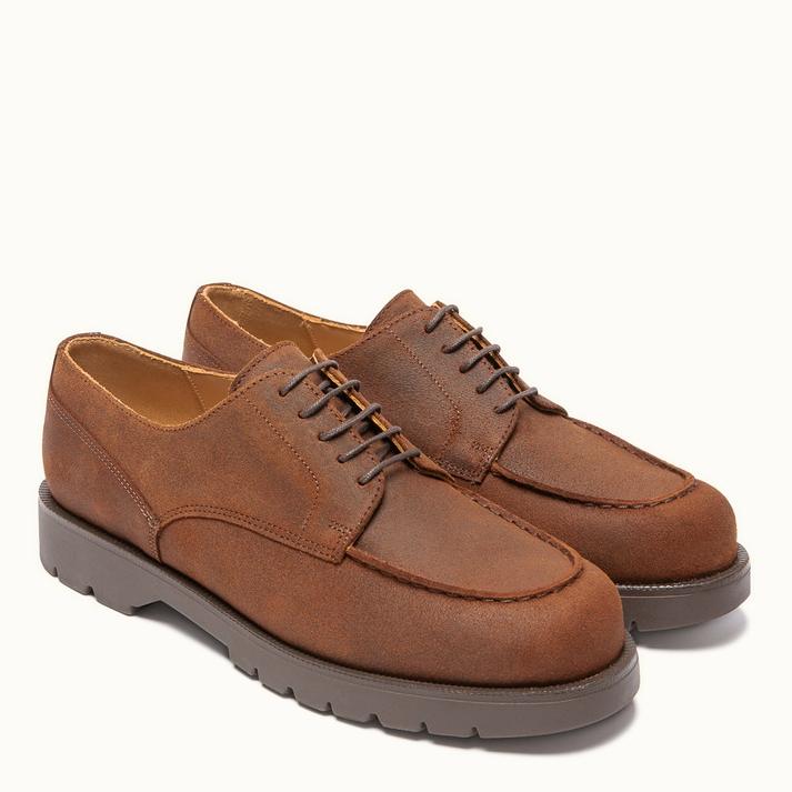 Kleman Derby Golf Cuir Ciré Cognac