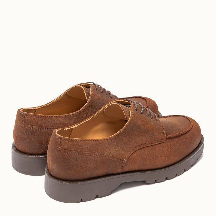 Kleman Derby Golf Cuir Ciré Cognac