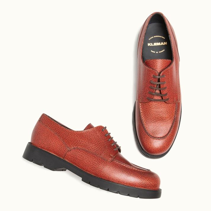 Kleman Derby Golf Cuir Tannage Végétal Cognac