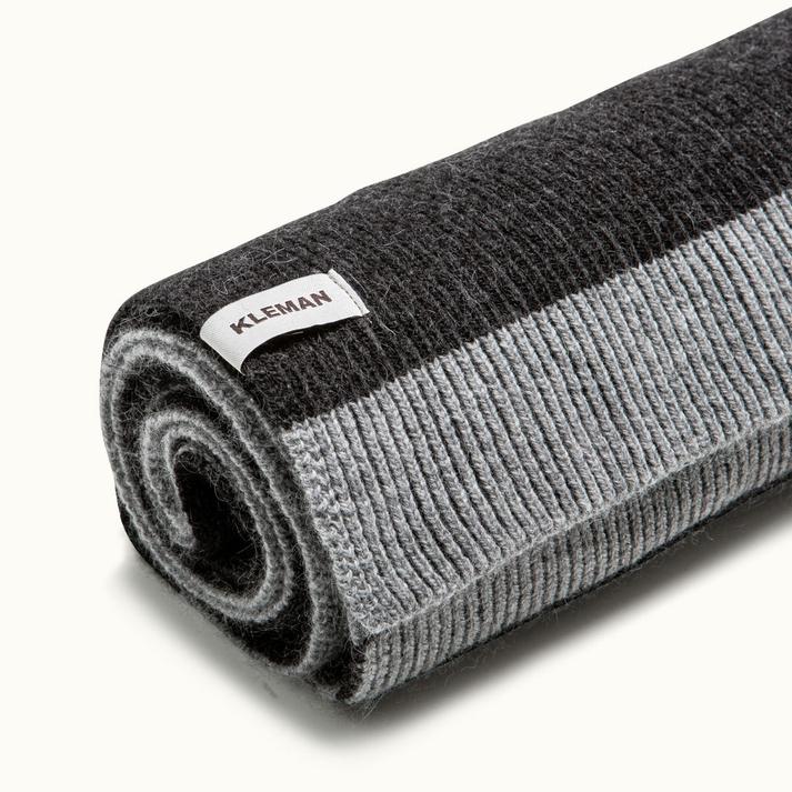 Kleman Écharpe Anthracite Laine Responsable