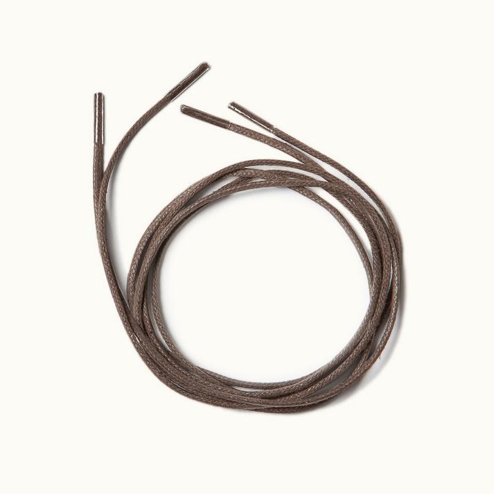 kleman Lacets Marron Ronds Cirés