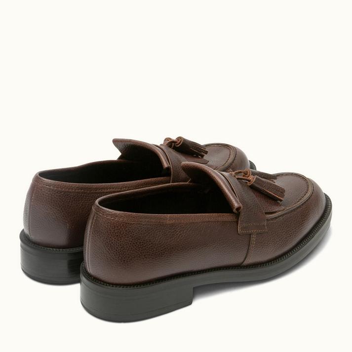 Kleman Mocassins Cuir Cafe