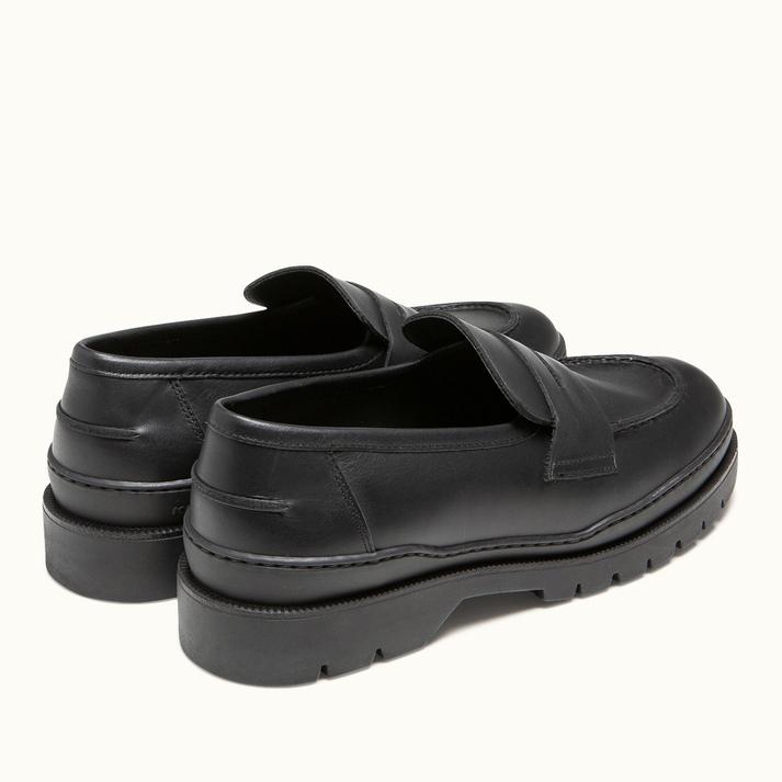 Kleman Mocassins Cuir Semelle Crantée