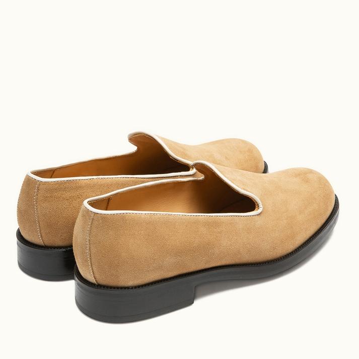 Kleman Mocassins Cuir Velours Cuir Velours Beige