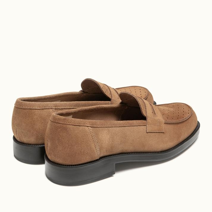 Kleman Mocassins Cuir Velours