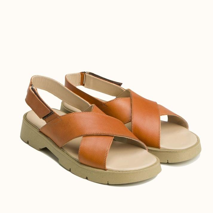 Kleman Sandales à Brides Croisées Cuir