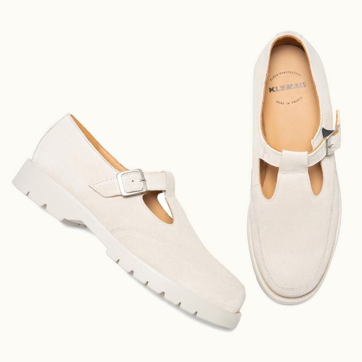 Kleman Sandales Fermées Cuir Velours Frost