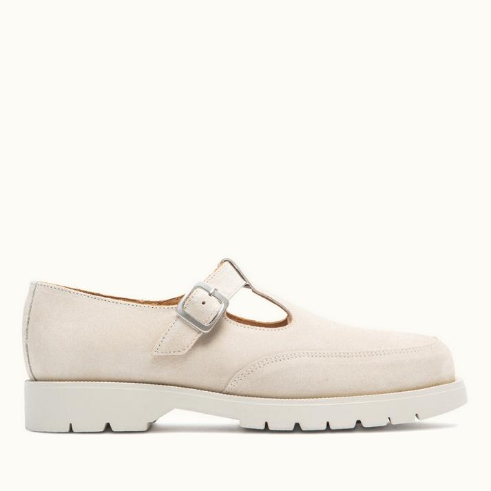 kleman Sandales fermées cuir velours frost