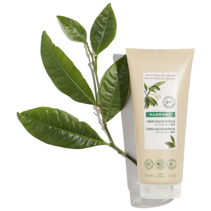 klorane Crème douche au parfum Fleur de Cupuaçu