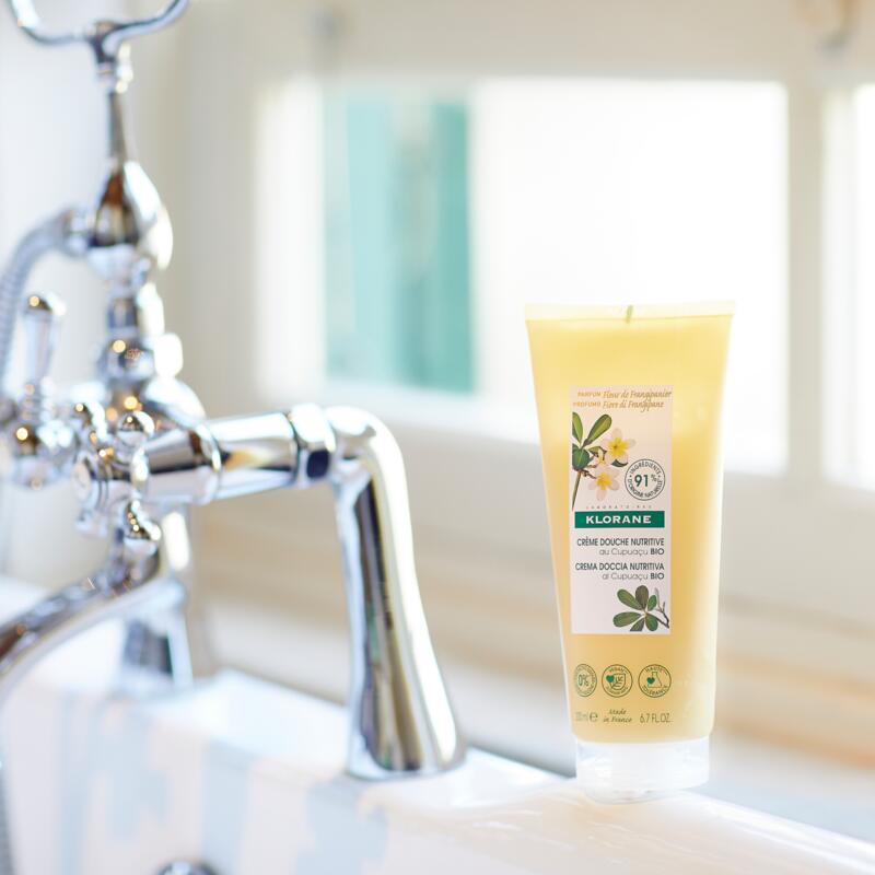 Klorane Crème Douche - Parfum Fleur De Frangipanier