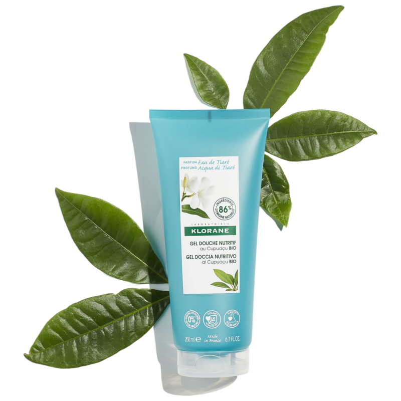 klorane Gel douche au parfum Eau de Tiaré