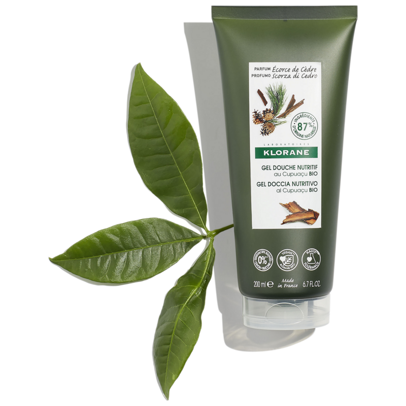 klorane Gel douche au parfum Ecorce de Cèdre