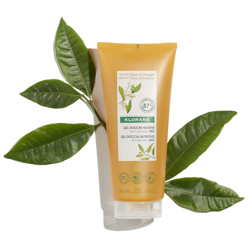 klorane Gel douche au parfum Fleur d'Oranger