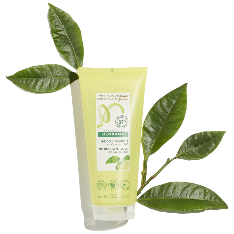 klorane Gel douche au parfum Zeste d’Agrumes