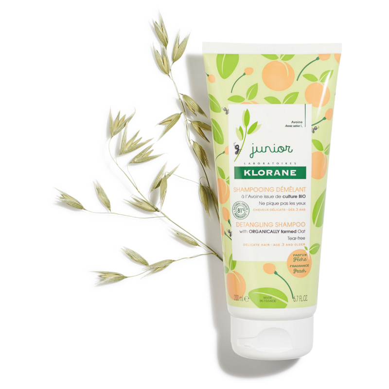 klorane Shampoing Démêlant - Parfum Pêche