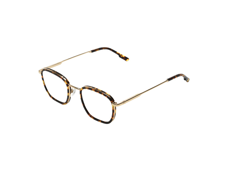 Komono Adam Slims Flake White Gold